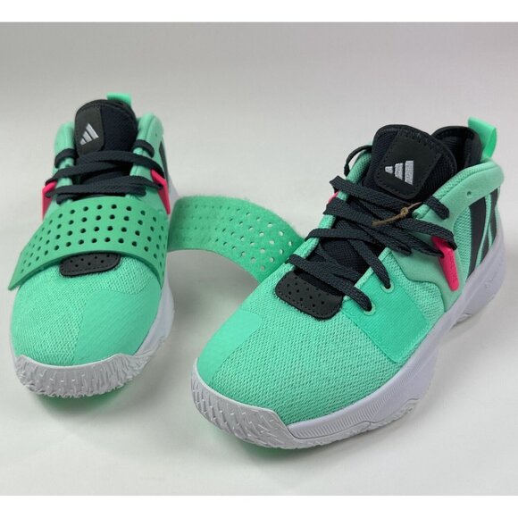 adidas Dame 8 EXTPLY Women 7.5 Pulse Mint Basketball Shoes Damian Lillard ID5677 - Picture 7 of 9